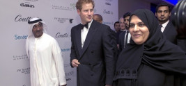 Prince Harry raises millions of dirhams for children with HIV during Dubai visit