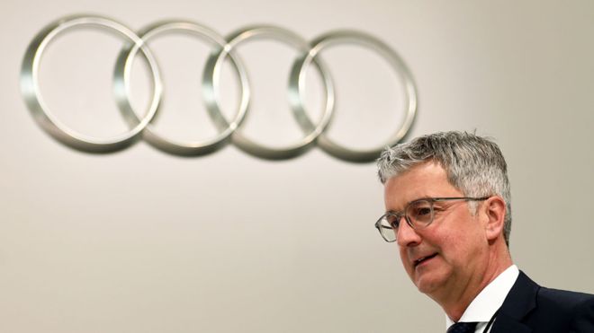 Audi fined £700m over diesel emissions scandal