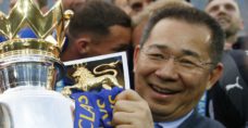 Leicester City owner ‘on board crashed helicopter’