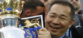 Leicester City owner ‘on board crashed helicopter’