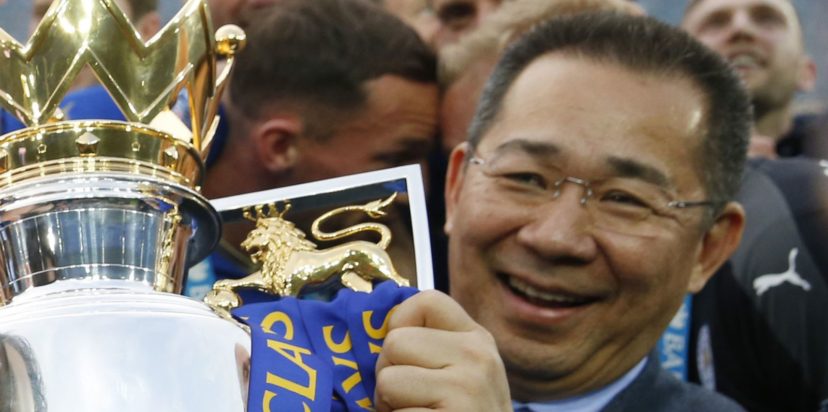 Leicester City owner ‘on board crashed helicopter’