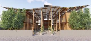 Low-cost ‘four-hour’ bamboo house wins top prize