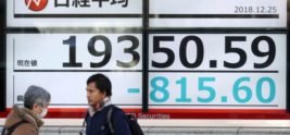 Japan’s Nikkei index slides amid US uncertainty