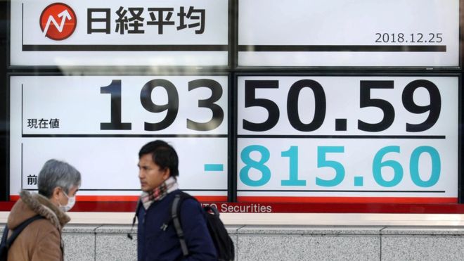 Japan’s Nikkei index slides amid US uncertainty