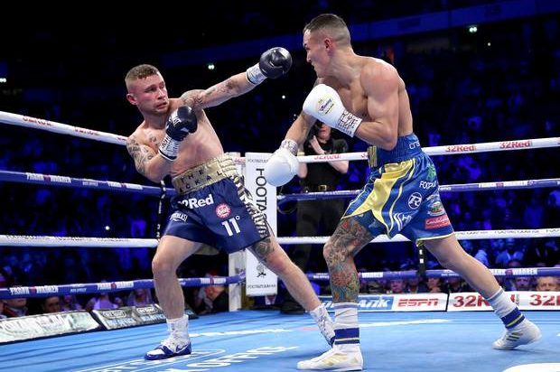 Carl Frampton casts doubt over his boxing future as his attempt to win IBF featherweight title ends in defeat