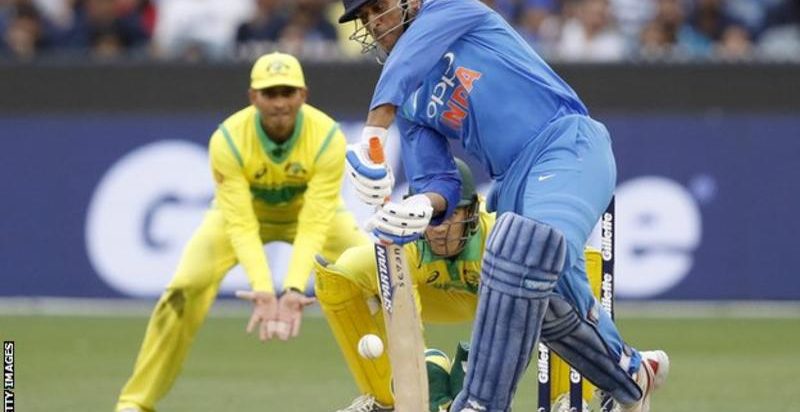 Australia v India: MS Dhoni half-century guides tourists to ODI series win