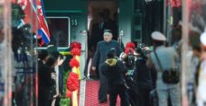 North Korea’s Kim Jong-un arrives in Vietnam after 4,000km journey