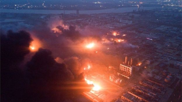 China chemical blast death toll rises to 47