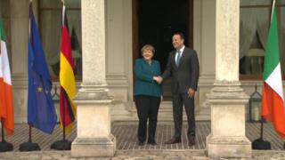 Brexit: Angela Merkel says Germany ‘will stand’ with Ireland